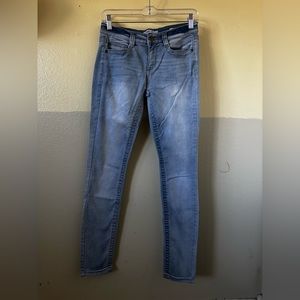 Mudd Mid-Rise Skinny Jeans Light Blue